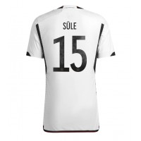 Koszulka piłkarska Niemcy Niklas Sule #15 Strój Domowy MŚ 2022 tanio Krótki Rękaw